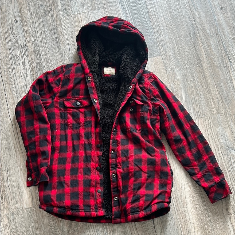 Wind River Plaid Fleece Lined Jacket